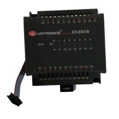 IO-DI16-L Модуль дискретного ввода 16 DI, 12VDC Unitronics