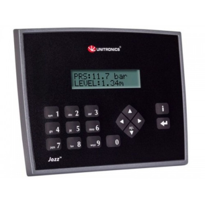 JZ20-J-R16HS Контроллер JAZZ 2: 24VDC, 6 DI, 2 DI/AI (0-10V), 2 AI (0-20mA), 6 RO Unitronics