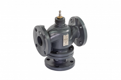 Клапан регулирующий, трехходовой, седельный, фланцевый Ридан VF-3R DN 200, Kvs 450