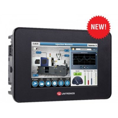 US5-B10-R38 Контроллер Unistream 5" PRO R38 24DI, 2AI, 12RO Unitronics