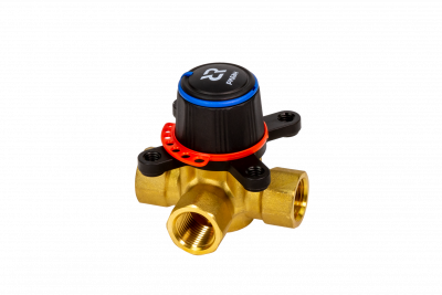 Клапан регулирующий поворотный трехходовой Ридан HRB-3R, DN20, Kvs 4,0 Клапан регулирующий поворотный трехходовой Ридан HRB-3R, DN20, Kvs 4,0